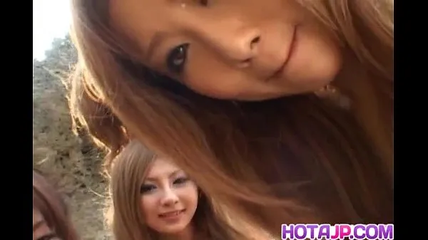 Hotte Shiho Kano and dolls suck cock on the beach nye videoer