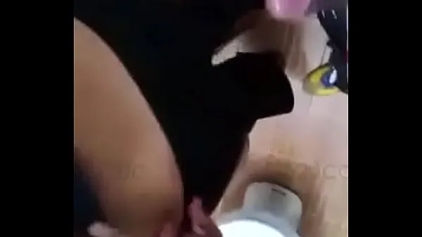 Hot So horny, took her husband to fuck in the bathroom new Videos