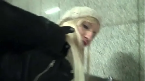 Hot Fucking at the subway station: it ends up in her ass and in her leather jacket new Videos
