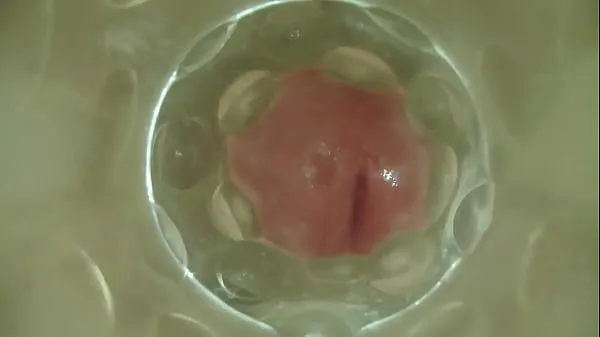 À l'intérieur d' sperme Fleshlight entièrement ensemencé
