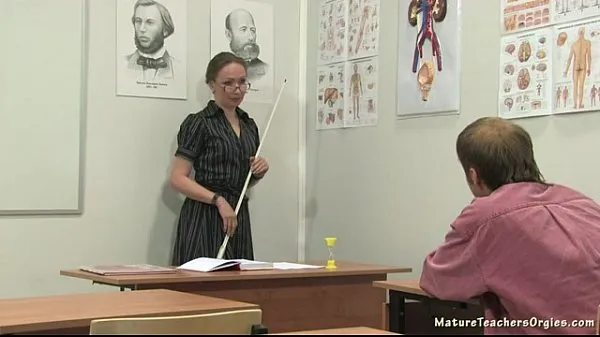 Hot russian teacher วิดีโอใหม่