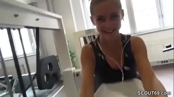 Hot Small German Teen Seduce Stranger to Fuck in Gym nuevos videos