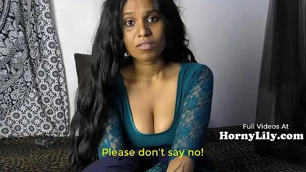 Heiße Die gelangweilte indische Hausfrau bittet mit englischen Untertiteln um einen Dreier auf Hindi neue Videos