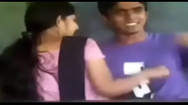 Indian students public romance in classroom Video baharu hangat