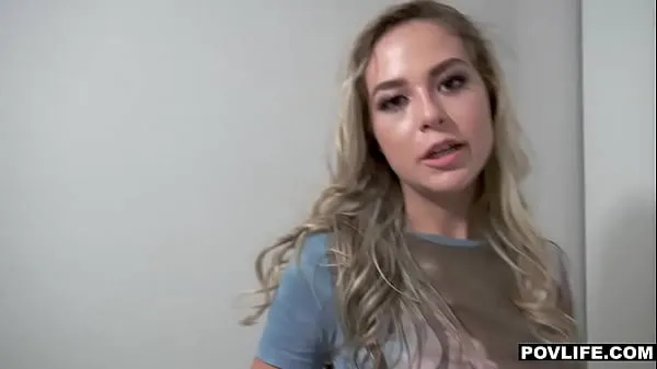 Hot Hot Blonde Teen Stranger Catches Guy With Big Dick Out And Wants It new Videos