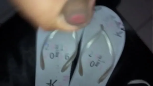 Sandals with semen Video baharu hangat
