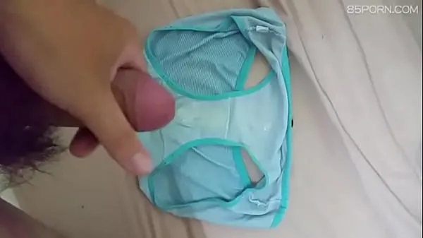 Hot Make my step sister's blue striped panties messy new Videos