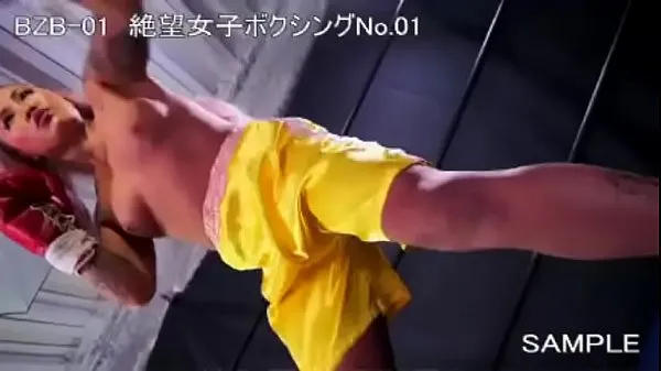 Vroči Yuni DESTROYS skinny female boxing opponent - BZB01 Japan Samplenovi videoposnetki