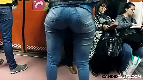Καυτά Amazing Big Butt In Very Tight Jeans Candid Voyeur CandidSluts Vid CS-081 νέα βίντεο