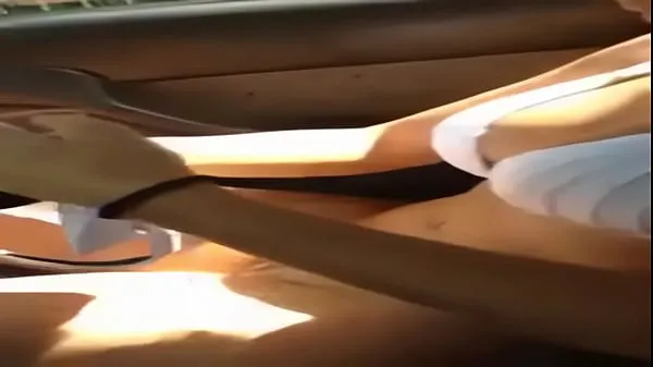 Naked Deborah Secco wearing a bikini in the car Video baru yang populer