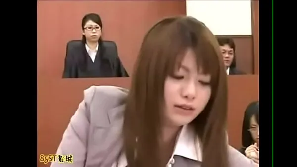 Invisible man in asian courtroom - Title Please Video baharu hangat