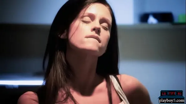 Delicious brunette MILF dildo fucks her shaved pussy Video baru yang populer