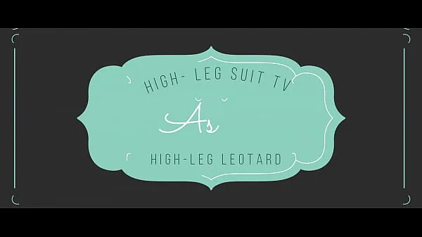 Hotte Asuka High-Leg Leotard black legs, ass-fetish image video solo (Original edited version nye videoer