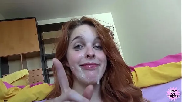 Hot POV Cock Sucking Redhead Takes Facial new Videos