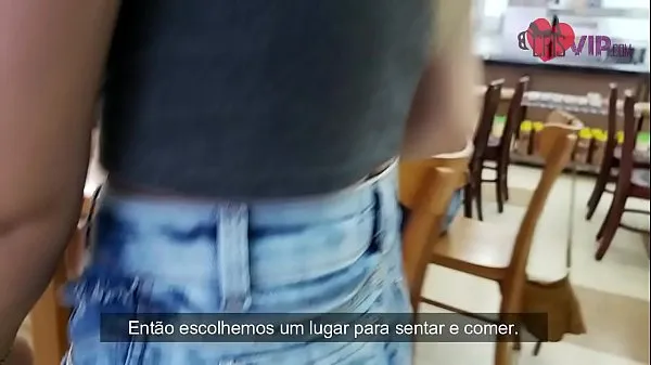 Cristina Almeida in the parking lot of a snack bar in Fernão Dias, receiving a Christmas present, the bastard eats it without a condom and cums inside her pussy in front of the meek cuckold who films it and is cursed by her Video baharu hangat