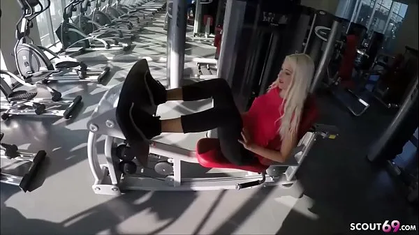Gorące SKINNY GERMAN TEEN SEDUCE TO FUCK AFTER FITNESS AT MCFIT nowe filmy