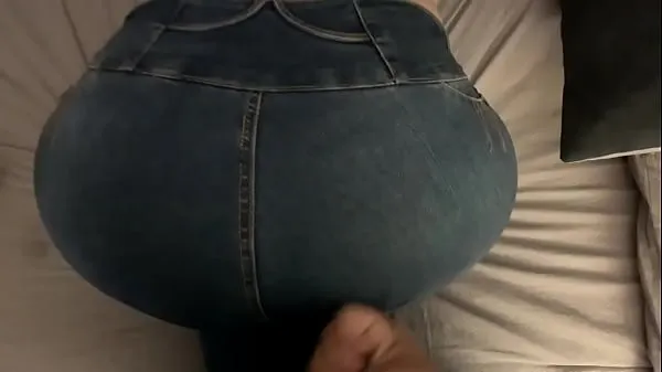 Hot I cum in my wife's pants with a tremendous ass new Videos