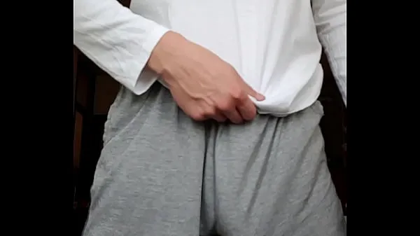 Καυτά Sweatpants huge dickprint νέα βίντεο
