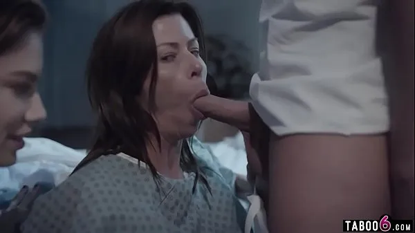Hot Huge boobs troubled MILF in a 3some with hospital staff new Videos