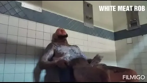 Kuumia Jailhouse masturbation, White guy, big dick, cum shot uutta videota