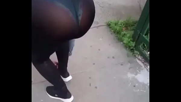 Népszerű Black transparent leggings bending over új videó