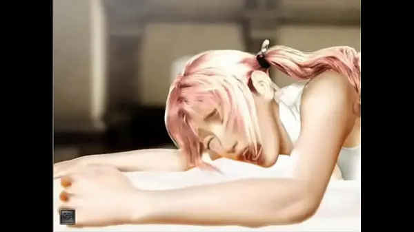 Hot FFXIII Serah fucked on bed | Watch more videos new Videos