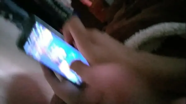 Hot My girlfriend's tits while playing new Videos
