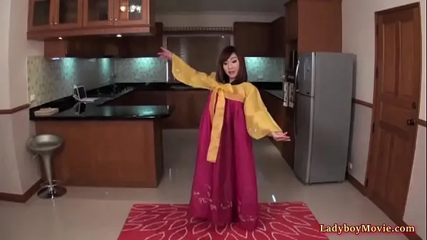 Hot Thai Shemale Patty In Korean National Clothes new Videos