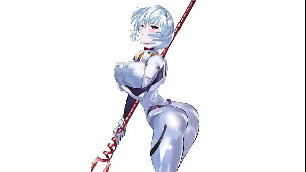 Hot Hentai] Rei Ayanami of Evangelion has huge breasts and big tits, and a juicy ass new Videos