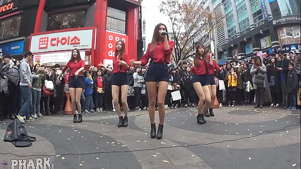 Populære Korean EXID Street Uniform Sexy Hot Dance Official Account [Meow nye videoer