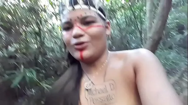 Népszerű Tigress Vip disguises herself as India and attacks The Lumberjack but he goes straight into her ass új videó