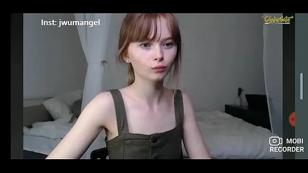 Vroči Cute innocent teen teasing in webcamnovi videoposnetki