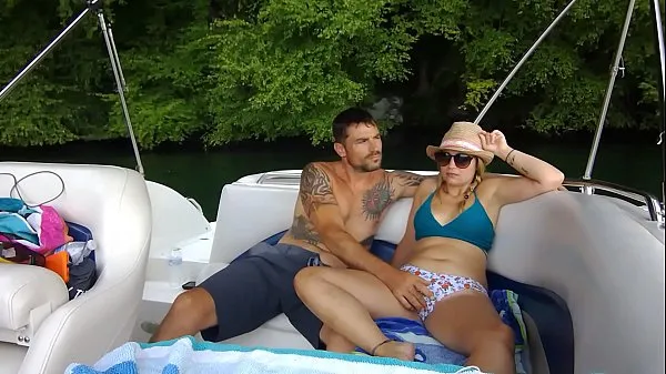Népszerű Hot sex on our boat. Almost caught új videó