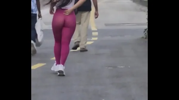 Populárne Married almost naked on the street in transparent leggings Luana Kazaki nové videá