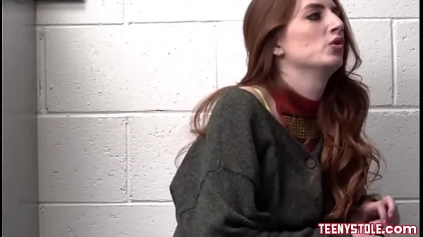 Populárne Redhead big ass Shoplifter Aria Carson banged by officer nové videá