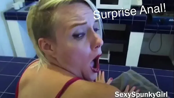 Hot She Didn't Expect A Cock In Her Ass! Surprise Anal | featuring SexySpunkyGirl & Mister Spunks new Videos