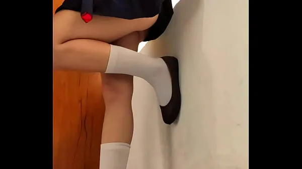 Hot Teenage fucked and creampied standing against the window in empty classroom new Videos