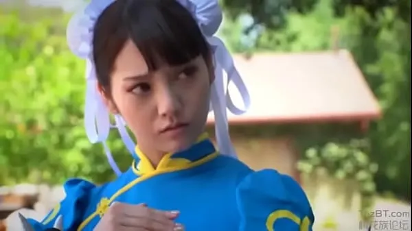 Chun li cosplay interracial Video baru yang populer