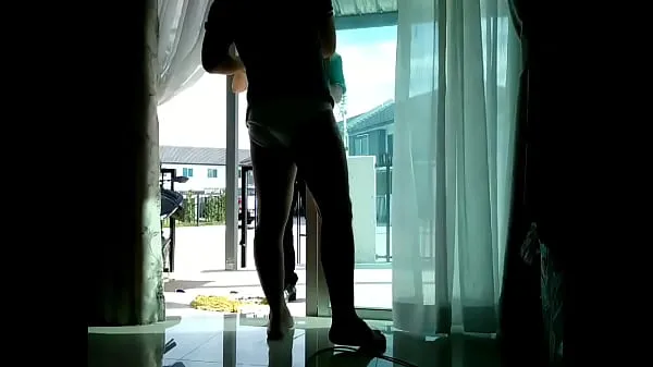 Hot delivery man caught me jerking 外送員 new Videos