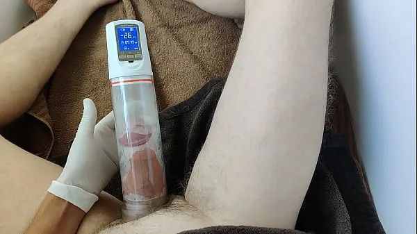 Hot Time lapse penis pump วิดีโอใหม่