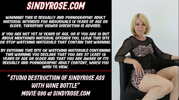 Hot Sindy Rose anal bottle วิดีโอใหม่