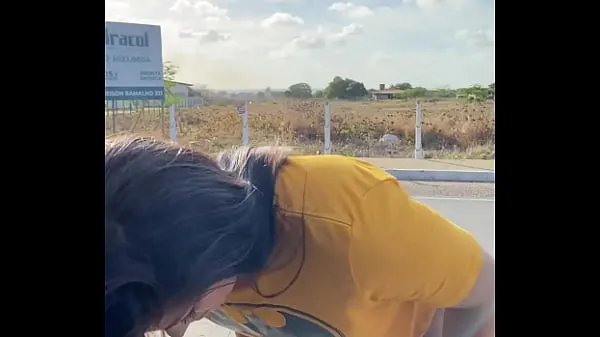 Καυτά Husband leaves his wife naked in the middle of the street in João Pessoa Luana Kazaki νέα βίντεο
