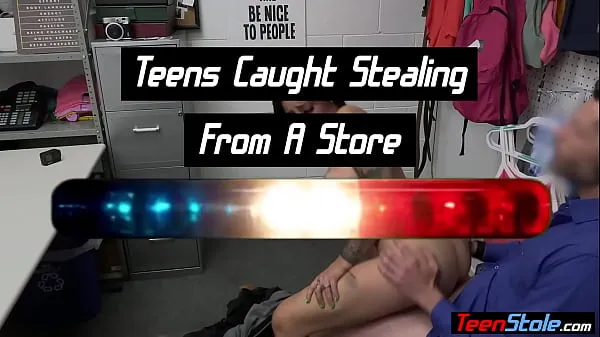 热门Busty inked teen shoplifter Anna Chambers seduced and fucked a LP officer新视频