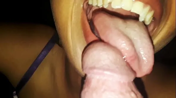 Hot I leave my dog Susy's mouth full of cum after a great blowjob new Videos