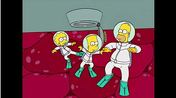 Hot Homer et Marge ayant des relations sexuelles sous-marines (réalisé par Sfan) (nouvelle introduction nouvelles vidéos 