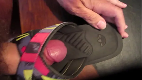 Hot Fuck wifes colored shoe with huge cumshot new Videos