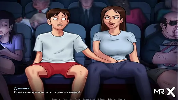 Populära SummertimeSaga - Pussy Caressing at the Cinema in a Public Place E3 nya videor