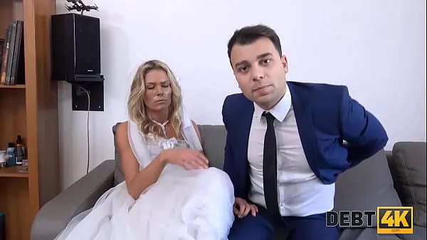 Hot DEBT4k. Brazen guy fucks another mans bride as the only way to delay debt new Videos