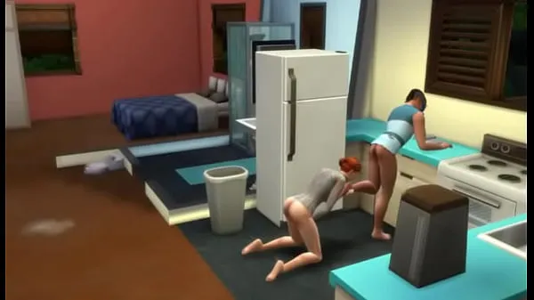 حار Sims 4 in the kitchen (Promo مقاطع فيديو جديدة