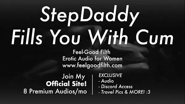 Hot DDLG Step-Daddy estira tu coño y te hace su w Creampie Aftercare [Audio porno para mujeres nuevos videos